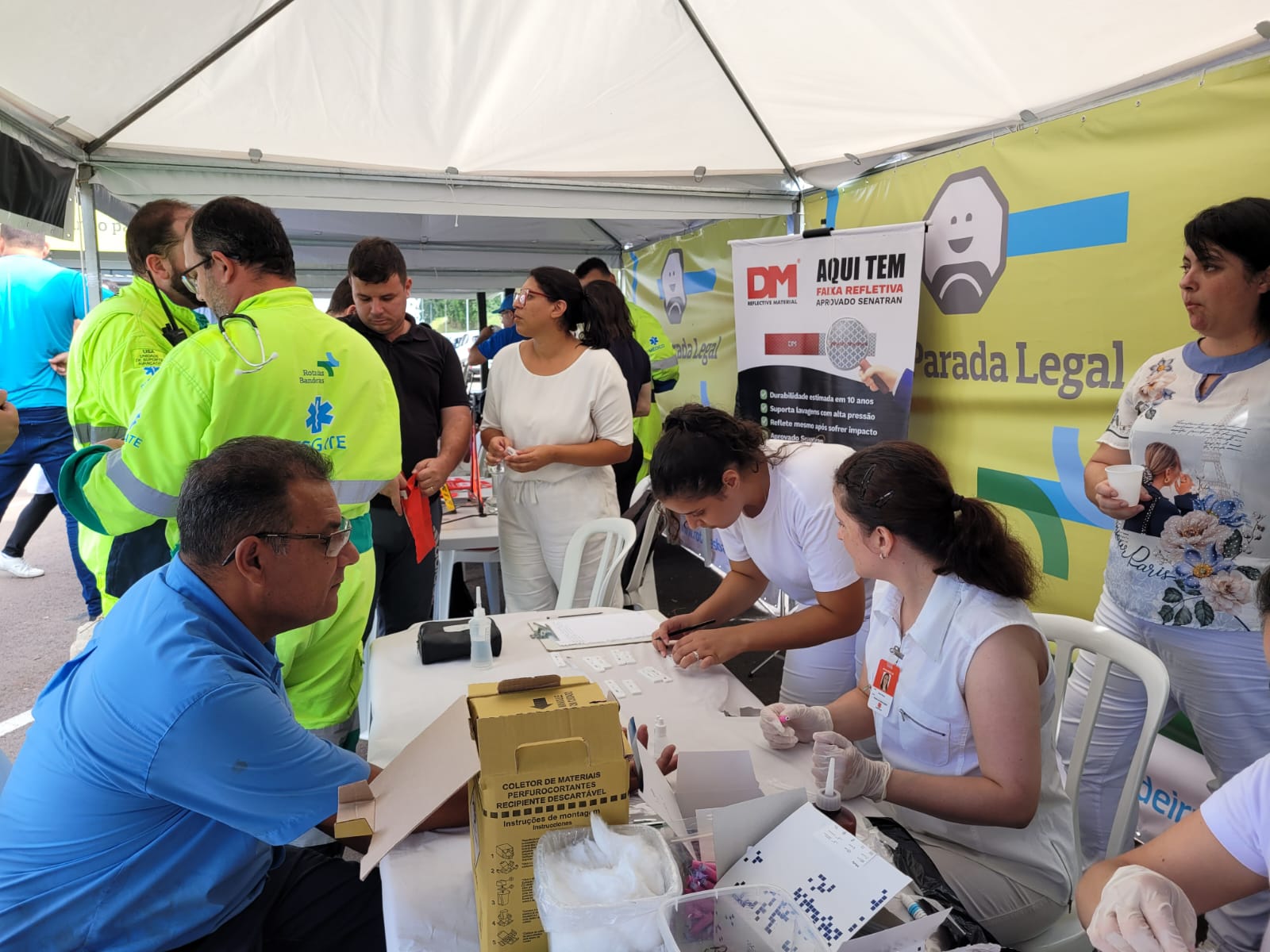 Parada Legal leva serviços de saúde e bem-estar aos caminhoneiros na  entrega da primeira área de descanso do Corredor Dom Pedro, em Itatiba