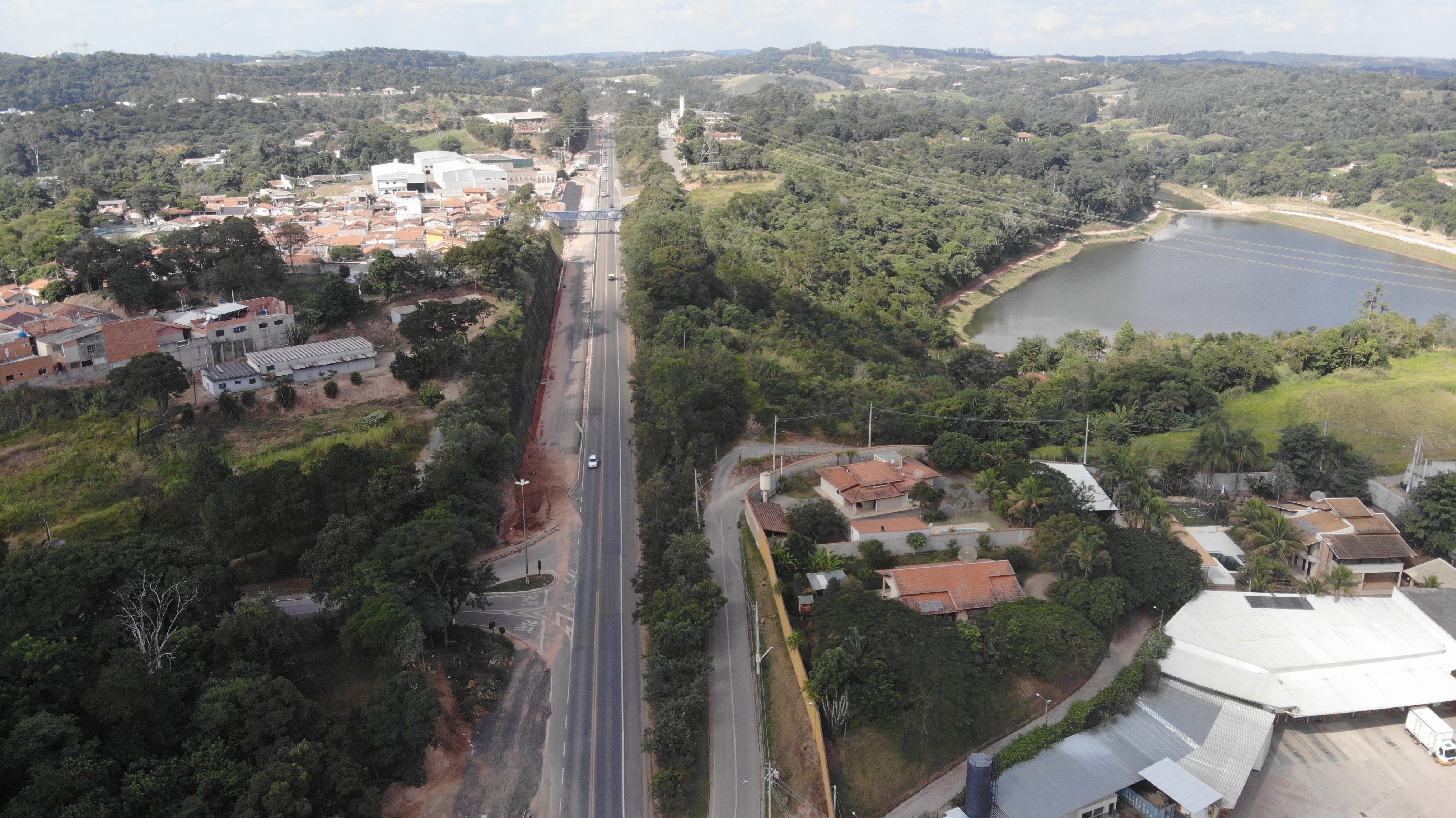 Rota das Bandeiras libera acesso da rodovia Romildo Prado (SP-063) ao bairro Sagrado Coração de Jesus, em Louveira, a partir deste sábado (21/5)