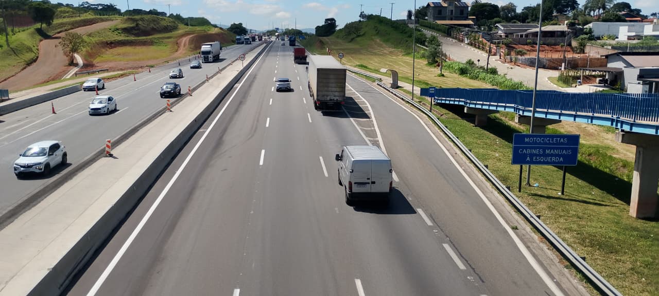 Rota das Bandeiras libera novo trecho da terceira faixa da D. Pedro I (SP-065), em Atibaia